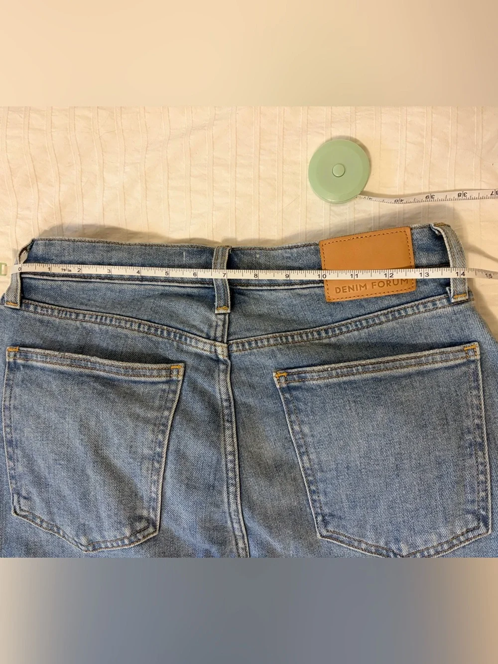 DENIM FORUM- size 29 The Arlo High Rise Straight 28L jeans - Picture 5 of 6